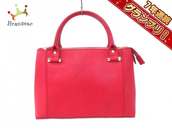 ダイアナ ハンドバッグ 美品 レッド レザー DIANA DIANA(ダイアナ 