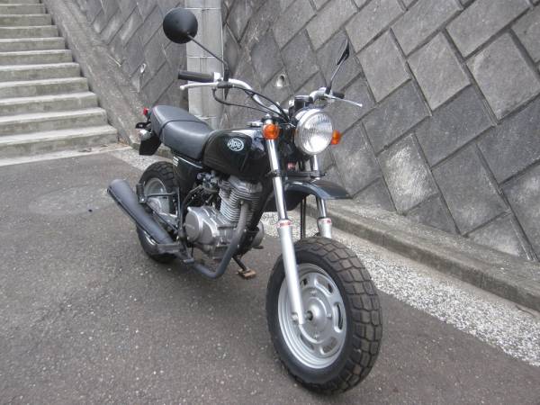 エイプ100cc 黒ノーマル オートバイ車体 ホンダ