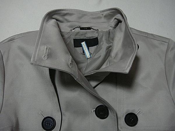 ICB*トレンチコート　グレーベージュ系