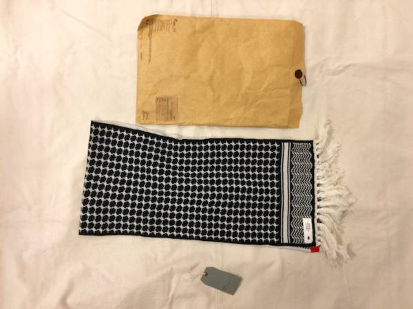 未使用WTAPSタップスDUST OFFマフラーDESCENDANT