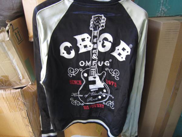 ◇新品！CBGB・リバーシブルスカジャン・Mサイズ◇ CBGB スカジャン