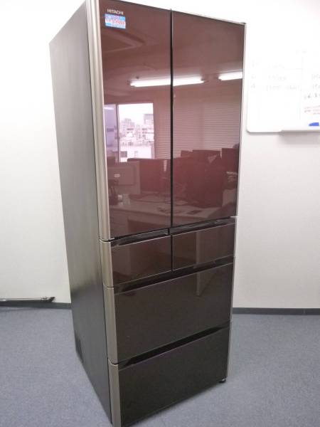日立ノンフロン冷凍冷蔵庫 R-G5200F(XT) 505L 6ドア 16年製 K10