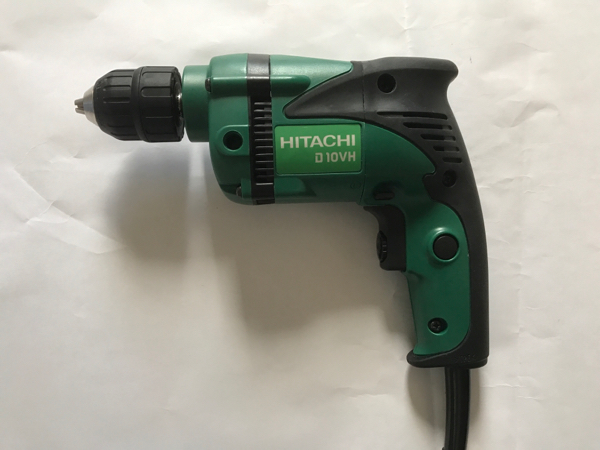 【未使用】日立変速ドリル・D10VH(キーレスチャック付)☆10mm