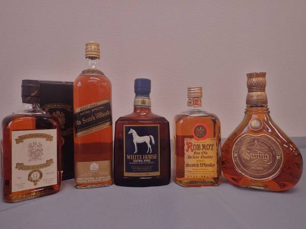 ★ロブロイ ジョニーウォーカー ホワイトホース等５本セット★