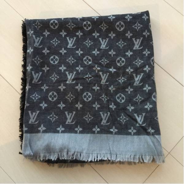 ショール LOUIS VUITTON モノグラム ルイヴィトン ストール 大判