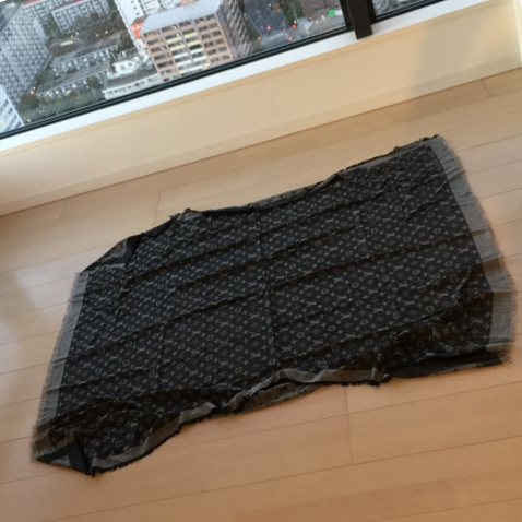 ショール LOUIS VUITTON モノグラム ルイヴィトン ストール 大判
