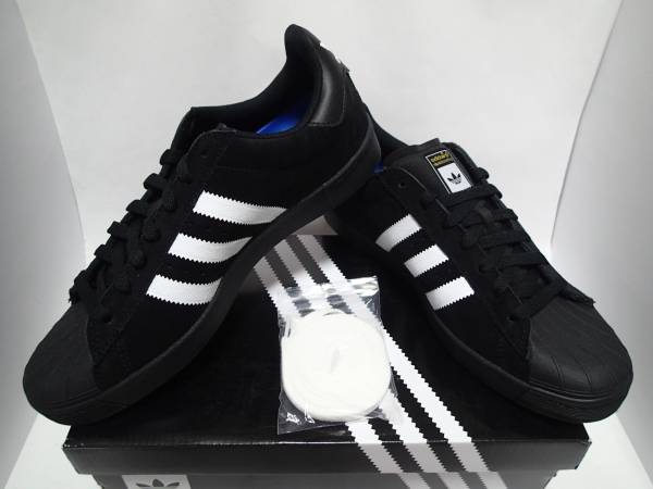 しーた☆ ADIDAS アディダス SKATE スケート SUPER STAR VULC ADV 黒 29.0