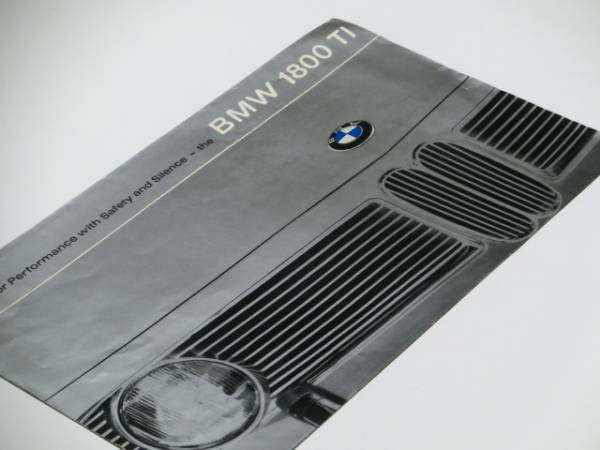 入手困難/カタログ/BMW/1800TI/レア希少