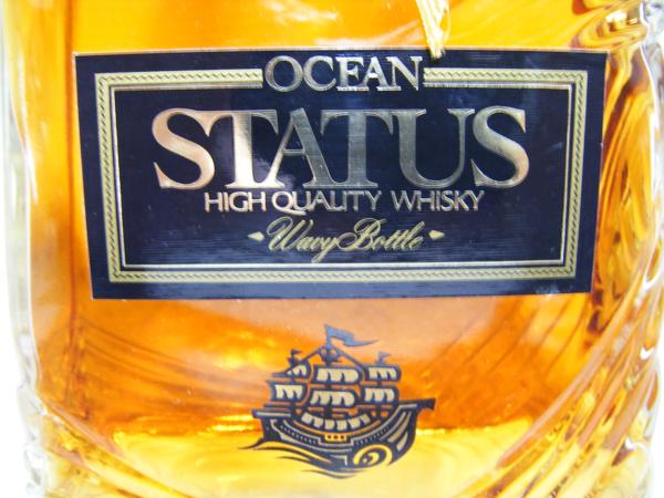 ウイスキー オーシャン OCEAN STATUS ステータス 三楽オーシャン 未開