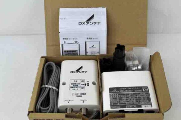 ☆未使用品☆DXアンテナ CS/BS-IF・UHFブースター GCU433D1