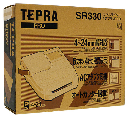 KING JIM製□ラベルライター テプラ PRO□SR330□新品未開封 KINGJIM製