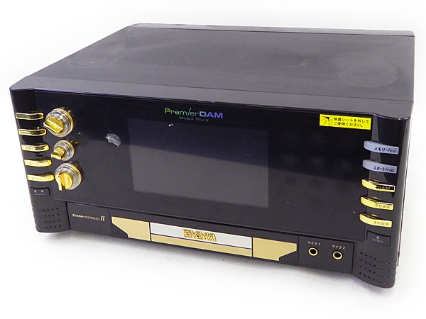 中古 第一興商 DAM-XG1000II プレミアDAM カラオケ機器 N1889465 DAM