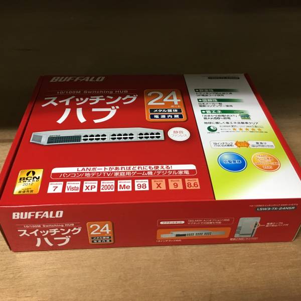 ◆バッファロー スッチングハブ LSW3-TX-24NSR 新品未開封◆