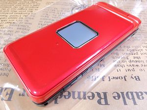 ■新品未使用■ロッククリア済■au SH008 レッド■メーカー保証