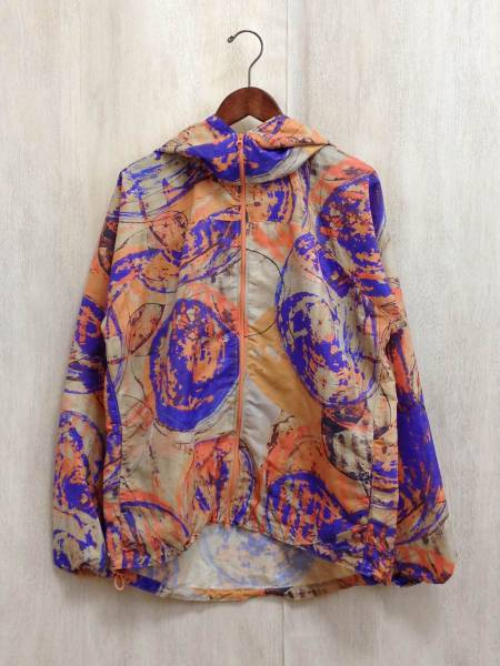 BRUNABOINNE◆総柄ナイロンジャケット ジップパーカー/-/ナイ…