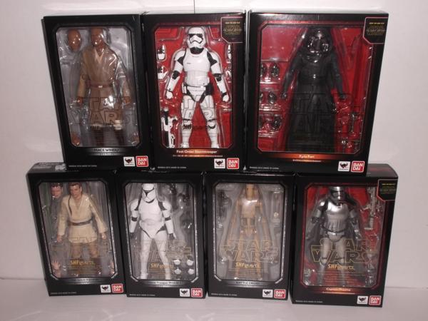 Ⓜ S.H.フィギュアーツ スター・ウォーズ 7種セット SF、ファンタジー