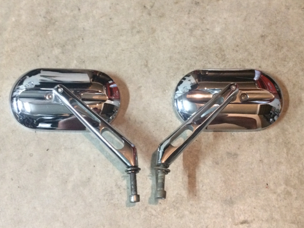 ★ ネス タイプ ビレット ミラー 左右セット USED