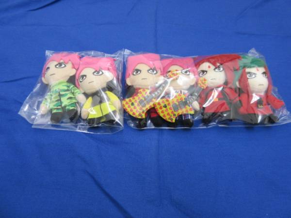 X JAPAN hide 　ミニぬいぐるみ 美品　　6個セット
