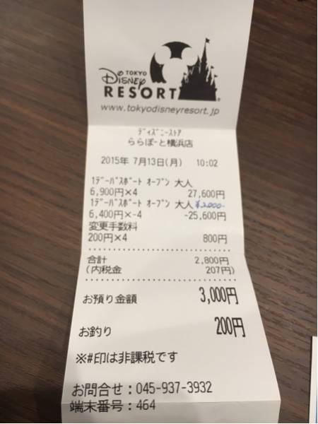 【送料無料】ディズニーペアチケット 2016.7.13まで_3