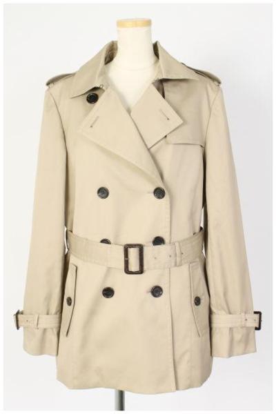 インディヴィINDIVI　16SSショートトレンチコート[LCTM12895]