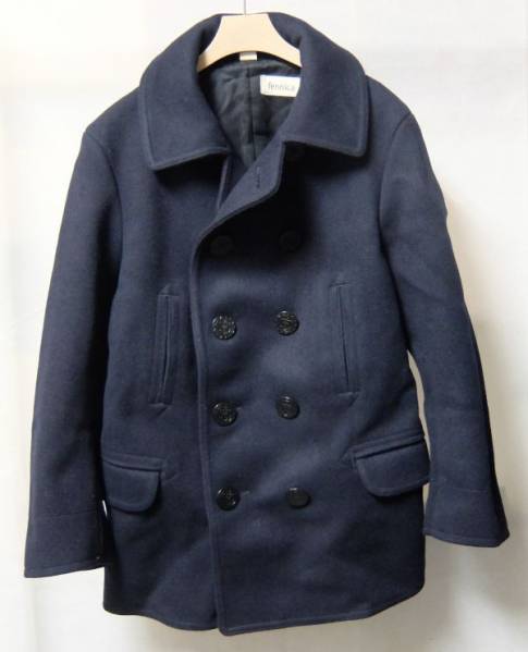 バズリクソンズ x FENNICA 13STARS Pコート42紺 Buzz Rickson's