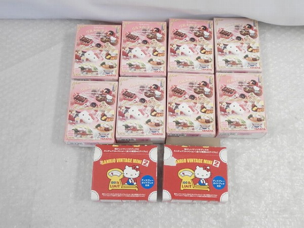 タカラ　ハローキティ グルメde キティ タカラ ハローキティ グルメdeキティ ミニ食品サンプル 他[梱0.1