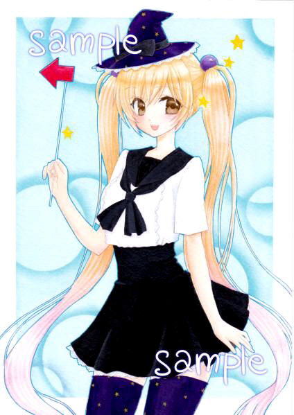 同人手描きイラスト 艦隊これくしょん 魔女っ子羅針盤娘 ａ４ 手描きイラスト 売買されたオークション情報 Yahooの商品情報をアーカイブ公開 オークファン Aucfan Com