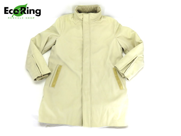 1円 ダンヒル メンズ コート サイズS ベージュ DD101