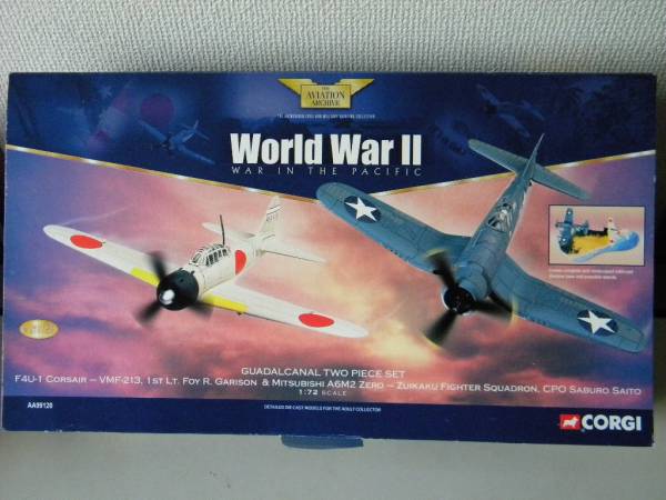 ◎CORGI F4U-1CORSAIR A6M2 ZERO (1/72)