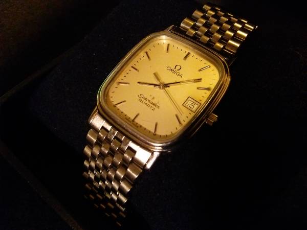 OMEGA/オメガ Seamaster★メンズ★ゴールド★クオーツ