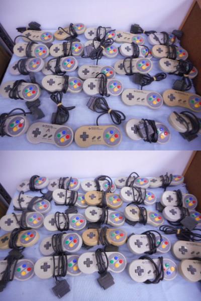 ★M-869★任天堂スーパーファミコンコントローラー（62個＋1）