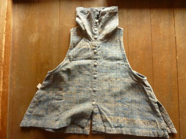 うさとの服USAATO スタンドカラーのベスト(レディースファッション 