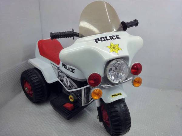 S232 乗用玩具 電動三輪バイク ポケバイ 白バイ その他 売買されたオークション情報 Yahooの商品情報をアーカイブ公開 オークファン Aucfan Com