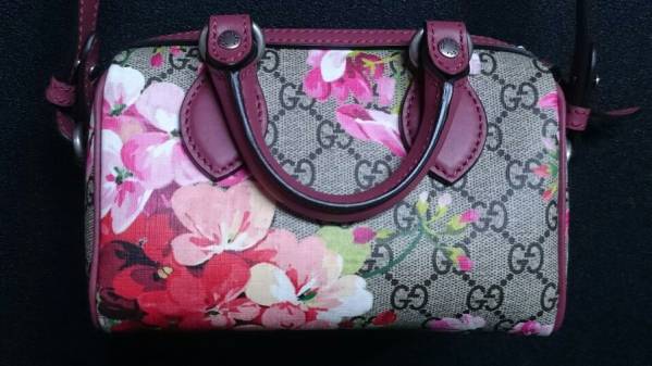 GUCCI ブルームス ミニトップハンドルバッグ 未使用・展示品 ,○GUCCI