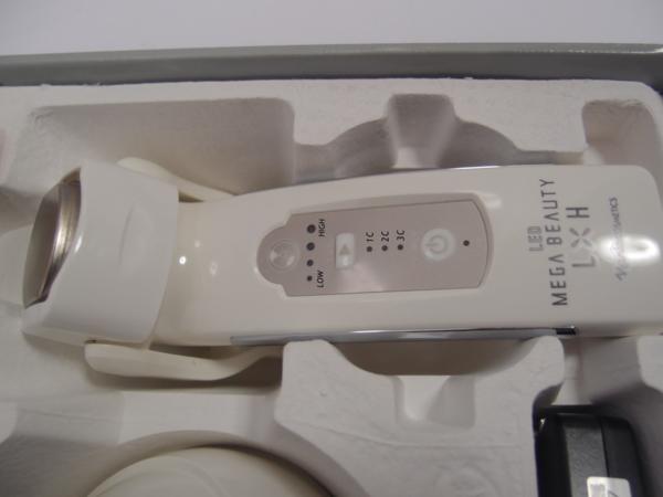 美品 ナリス メガビューティー L×H LED 美顔器 説明書 専用ケース付き