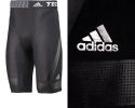 アディダス テックフィット POWER ショートタイツ 黒/黒 メンズO