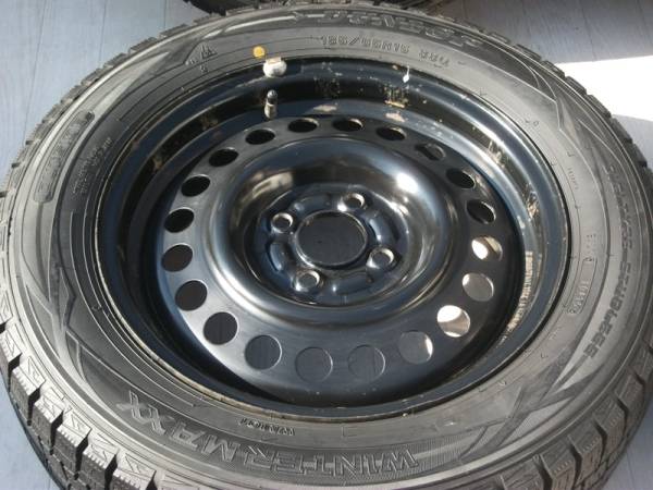 C11 日産 ティーダ純正ホイール 2015年 185/65R15 4本 A05 15インチ