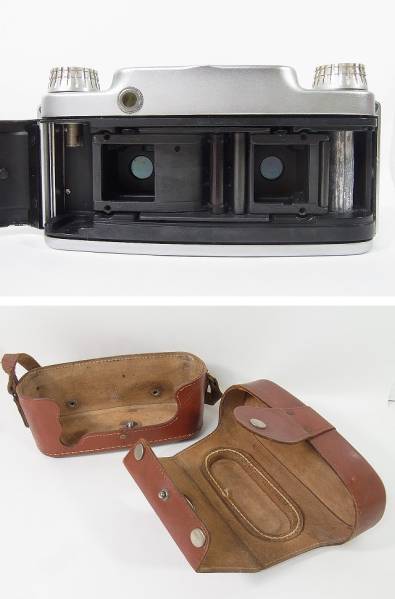 20R TDC ステレオ・ビビッド　Stereo Vivid 革ケース付 カメラ　