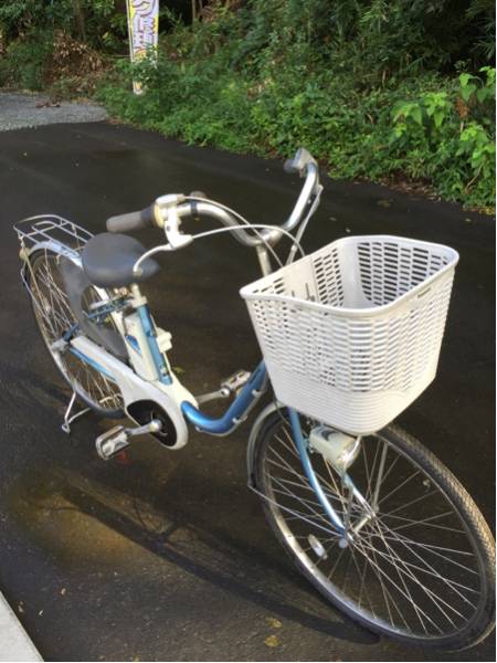 中古】26 panasonic vivi DX 電動アシスト自転車 自転車、サイクリング