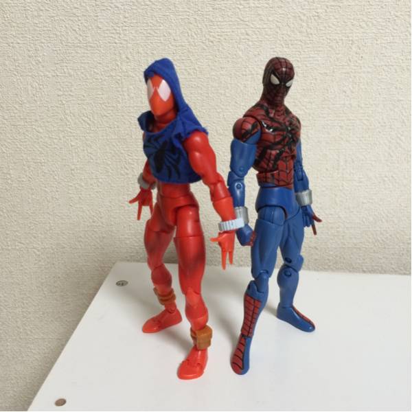 マーベルレジェンド スカーレットスパイダーマンセット ジャンク
