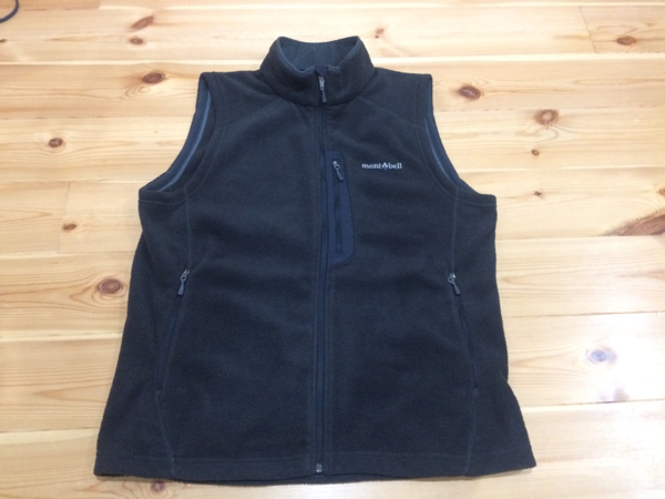 モンベル ベスト クリマプラス フリース Ｌサイズ メンズ