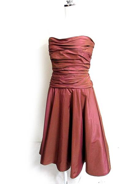 TADASHI SHOJI タダシショウジ ベアトップ ドレスワンピース/J1