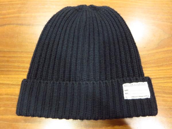 uniform experiment UE 14AW ニットキャップ 紺