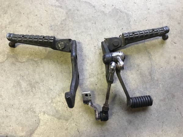 SR400 純正バックステップ バックステップ バック 純正バックステップ 