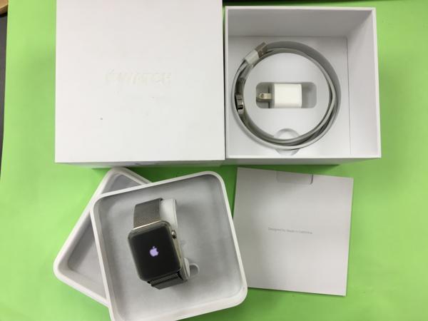 ★中古★ Apple Watch 42mm ステンレス MJ3Y2J/A