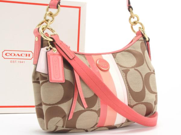 1円 新品 極美品 コーチ ショルダーバッグ 2way 革 ヤフオク年末