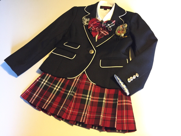 デコラピンキーズ130可愛いスーツセット卒園式入学式