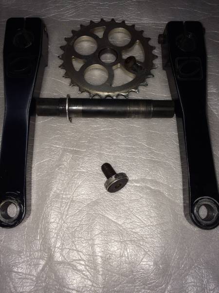 BMX Odyssey 3PC - | CRANK Crank Calibur CALIBUR Black Cranks