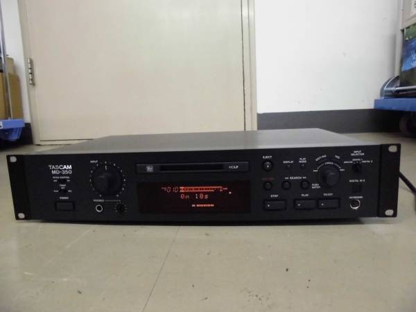 TASCAM タスカム MDレコーダー 業務用 MD-350 ④ 極美品】TASCAM MD