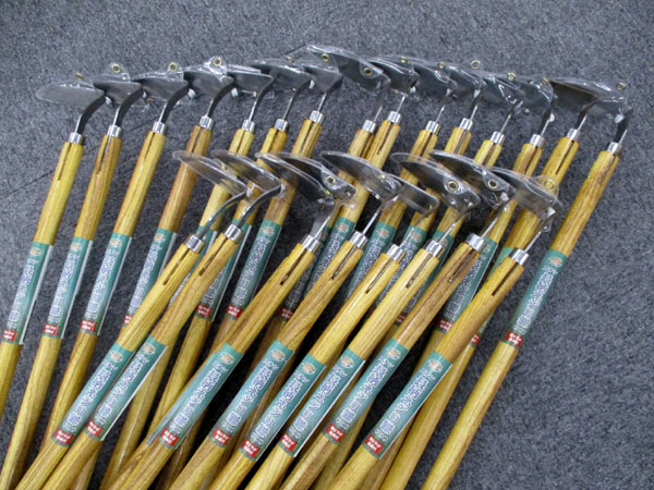 送料無料■pj847■★ステン長柄ネジリ鎌(ミニ)　24点